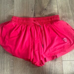 Luogongzi float shorts with built in spandex shorts